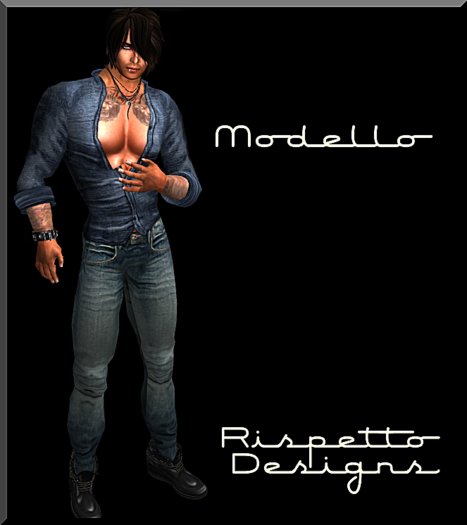 Rispetto Designs - Modello Outfit - Blue