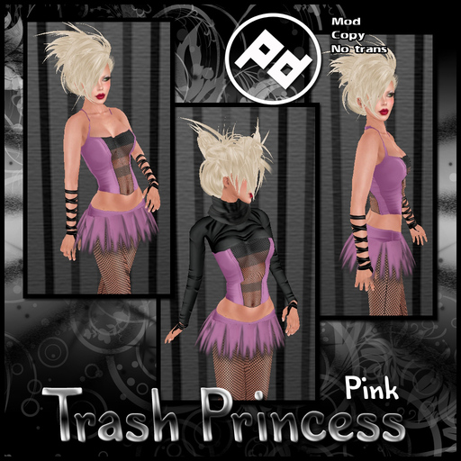 ::Poised:: Trash princess Pink