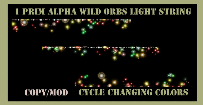 wild light orbs light string