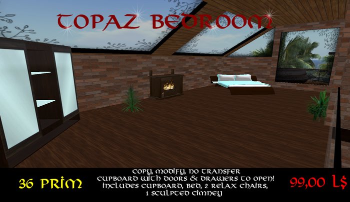 TOPAZ bedroom