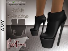 Bootgasm Amy Ankle Boots Black