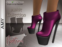 Bootgasm Amy Ankle Boots Pink