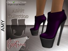 Bootgasm Amy Ankle Boots Purple