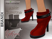 Bootgasm Brandi Ankle Boots Red
