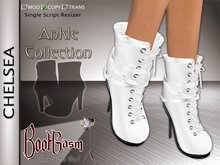 Bootgasm Chelsea Ankle Boots White