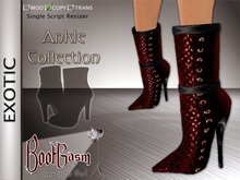 Bootgasm Exotic Boots Red