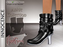 Bootgasm Innocence Ankle Boots Black