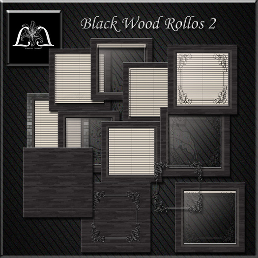 Black Wood Rollos 2