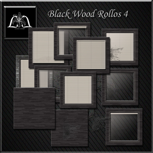 Black Wood Rollos 4