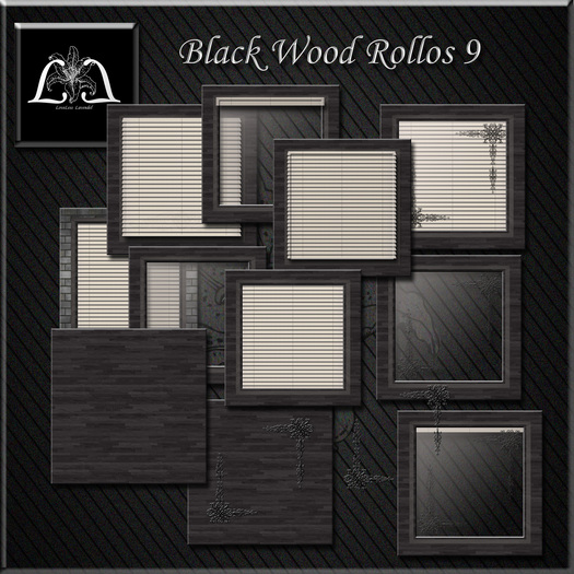 Black Wood Rollos 9