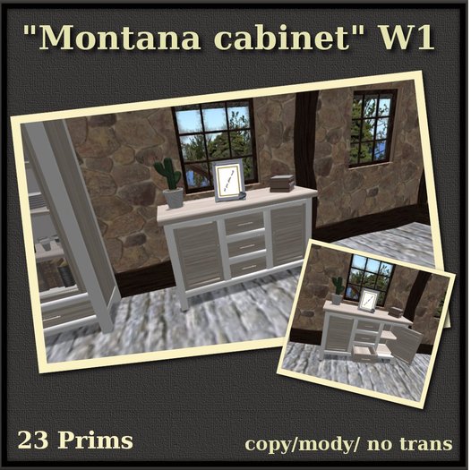 "Montana cabinet" W1_Box