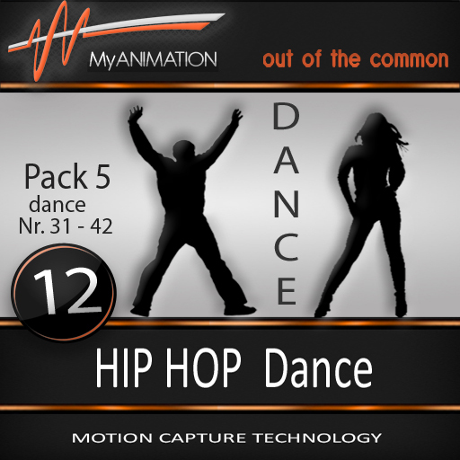 MyANIMATION * NEW * Pack 5 - HIP HOP Dances - SUPER REALISTIC Motion Capture Animations - Watch VIDEO