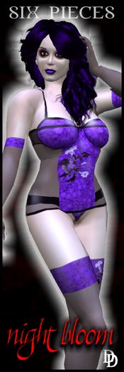 Dare Designs: Night Bloom - purple