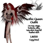 Fae tiara - princess - silver 