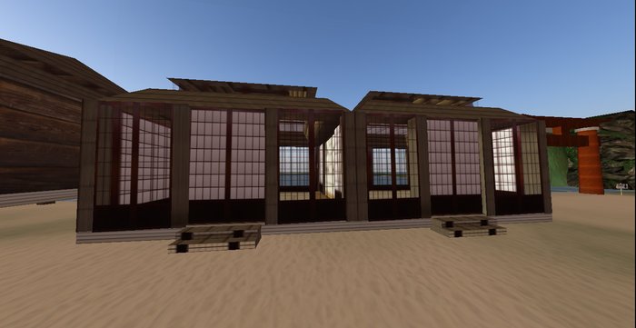 Edo Dual Hut with Divider