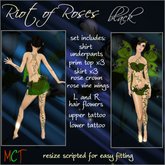 Riot of Roses - Black