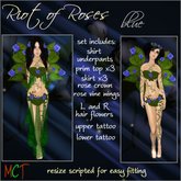 Riot of Roses - Blue