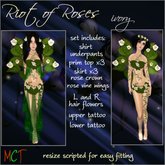 Riot of Roses - Ivory