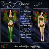 Riot of Roses - Red