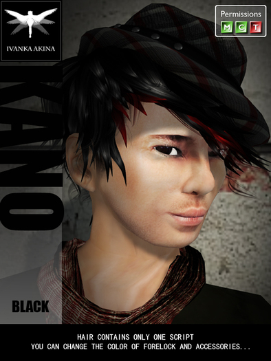 *IA*Kano hair - black