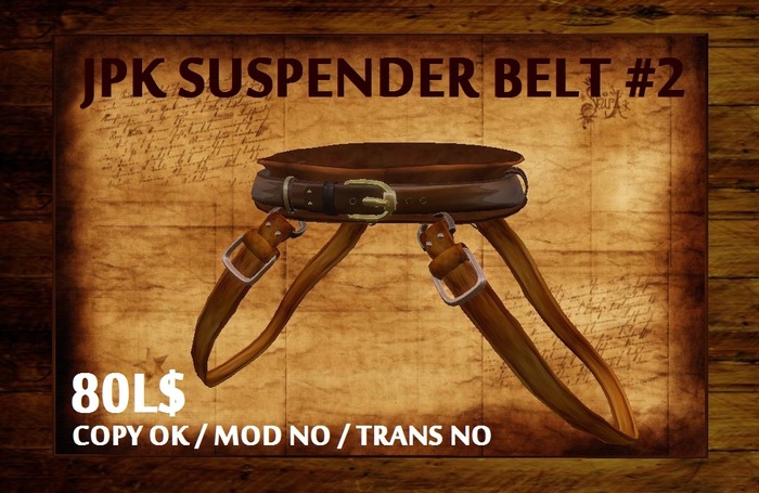 **JPK Suspender Belt#2 BOX