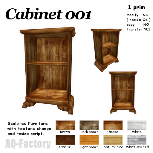 *AQF* Cabinet 001 Rev.3 BOX