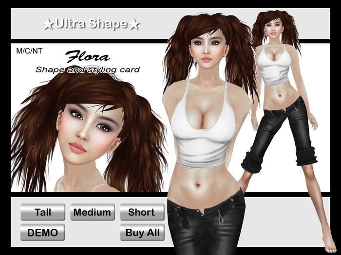 *Ultra Shape*_Gorgeous Woman Series_Flora
