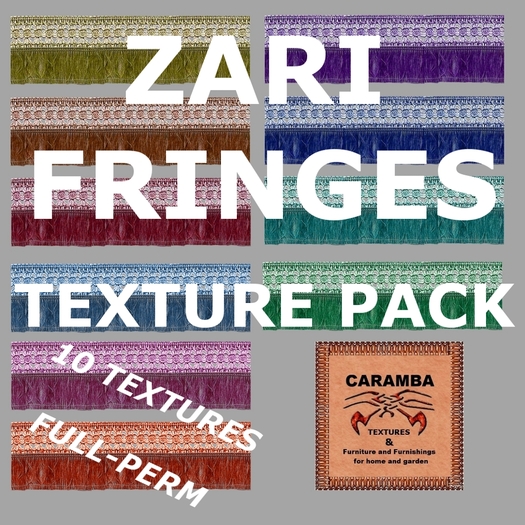 Zari fringes texture pack