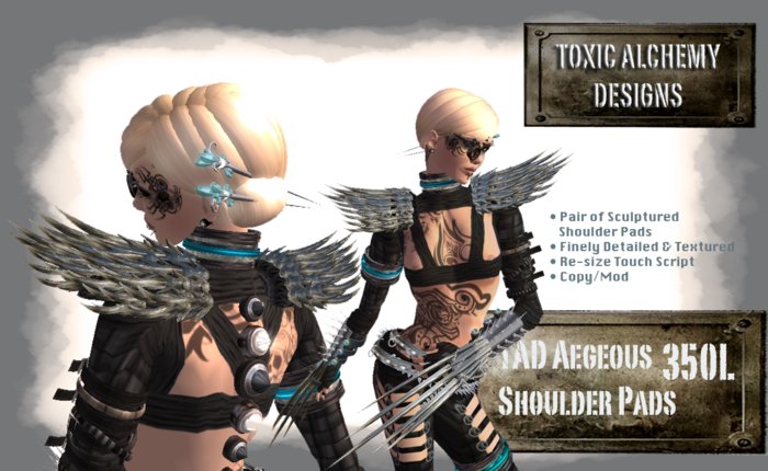 :::TAD::: AEGEOUS Shoulder PADS