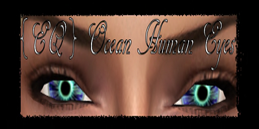 {EQ} Ocean Blue eye human
