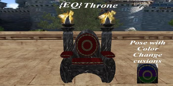 {EQ} Throne Chair boxed