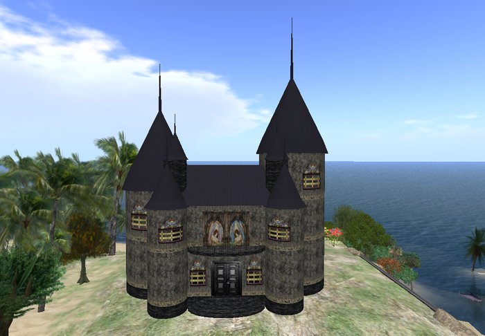 GOTHIC CASTLE ONLY 81 PRIMS[30X15]