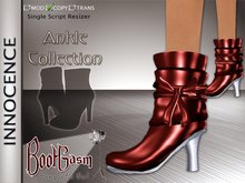 Bootgasm Innocence Ankle Boots Red