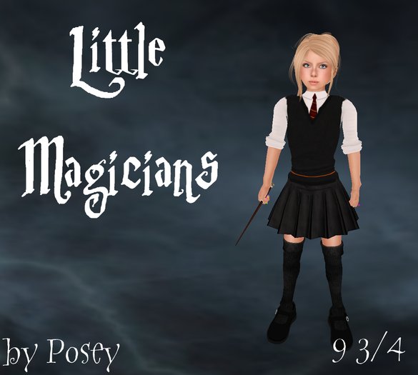 ~Posey~ Little Magicians 9 3/4