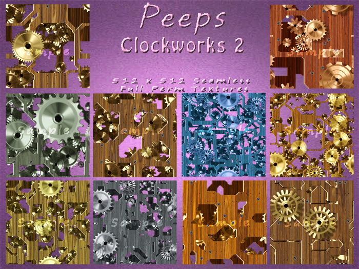 Peeps Textures Clockworks 2
