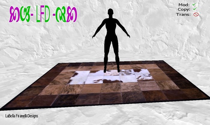 Posing Rug -  MixNMatch-D