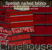 Ruched spanish fabric textures