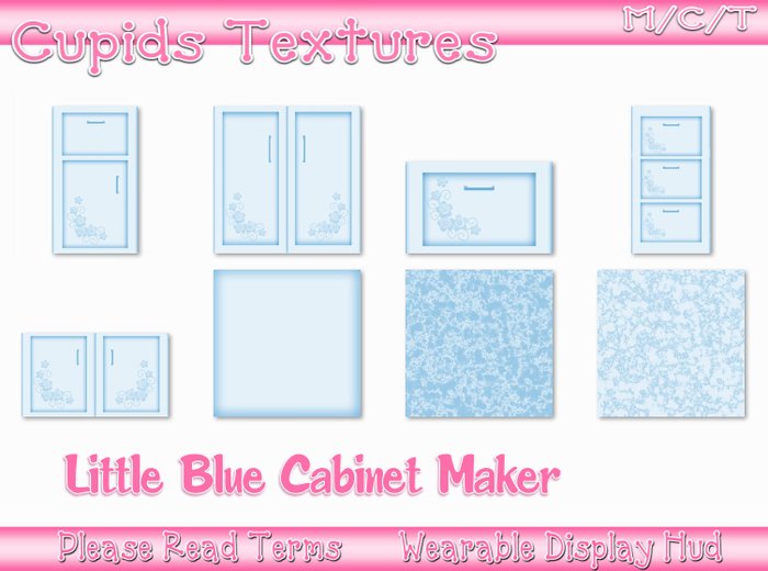 Little Blue Cabinet Maker Textures