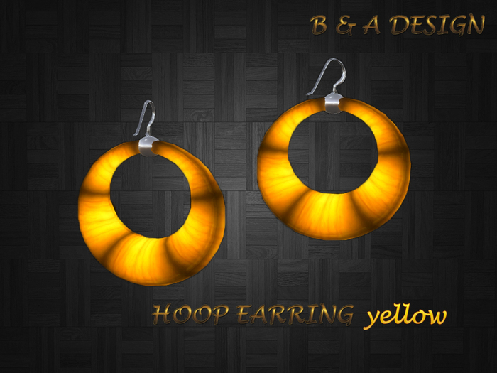 PROMO YELLOW EARRING