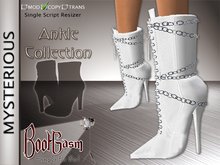 Bootgasm Mysterious Ankle Boots White