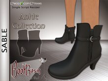 Bootgasm Sable Ankle Boots Black