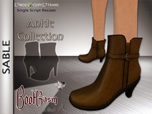 Bootgasm Sable Ankle Boots Brown