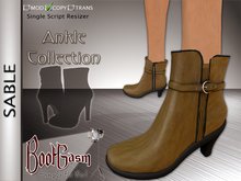 Bootgasm Sable Ankle Boots Tan