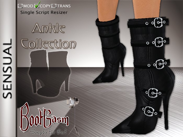 Bootgasm Sensual Boots Black