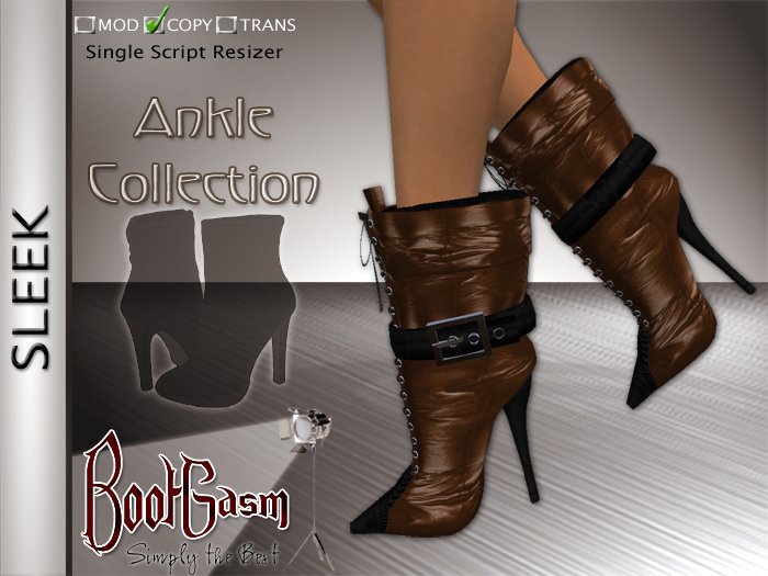 Bootgasm Sleek Boots Brown