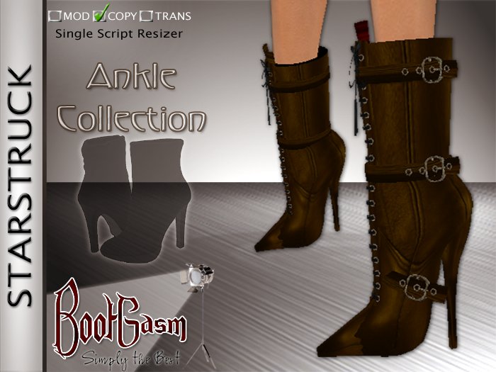 Bootgasm Starstruck Boots Brown