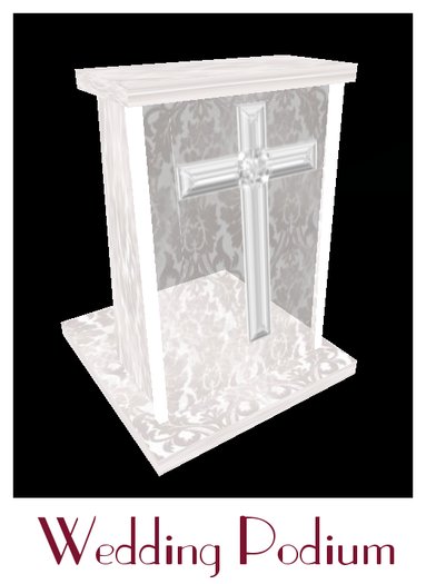 wedding podium