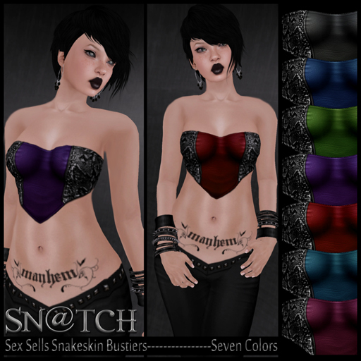 :::Sn@tch It Sells Snakeskin Tops:::