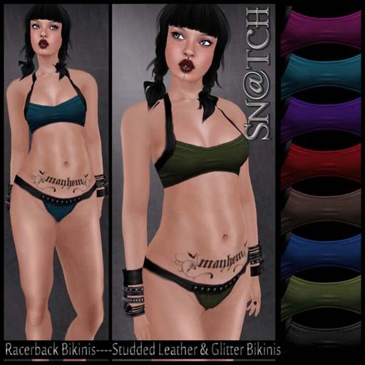 :::Sn@tch Racerback Bikinis:::