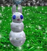 snow bunny cute